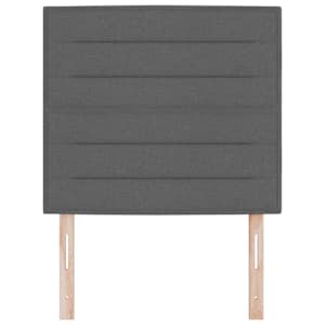 Čelo postele Tmavě šedá 80 cm textil - obrázek 4