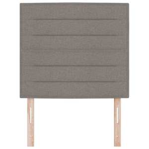 Čelo postele Taupe 80 cm textil - obrázek 4