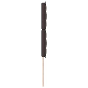 Čelo postele Tmavě hnědá 90 cm textil - obrázek 5