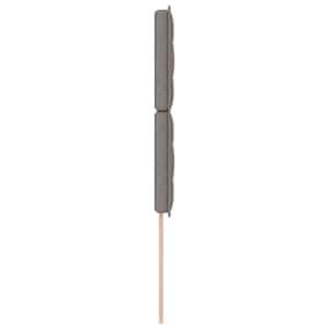 Čelo postele Taupe 90 cm textil - obrázek 5
