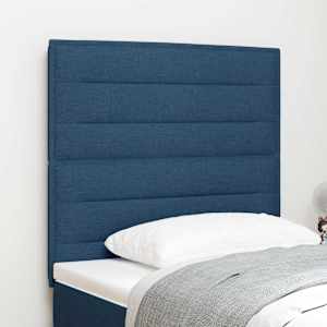 Čelo postele Modrá 100 cm textil - obrázek 1