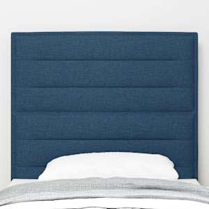 Čelo postele Modrá 100 cm textil - obrázek 3