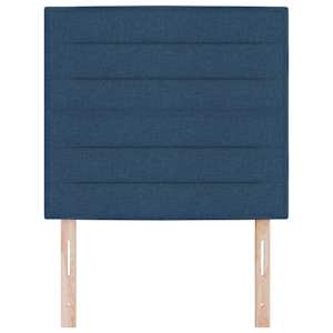 Čelo postele Modrá 100 cm textil - obrázek 4