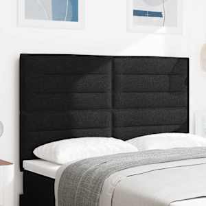 Vzglavje Črna 144 cm blago