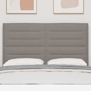 Čelo postele Taupe 144 cm textil - obrázek 3