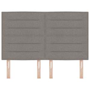 Čelo postele Taupe 144 cm textil - obrázek 4