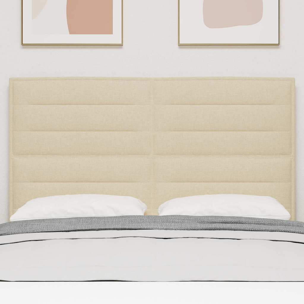 Thumbnail - vidaXL Kopfteil Creme 160 cm Stoff