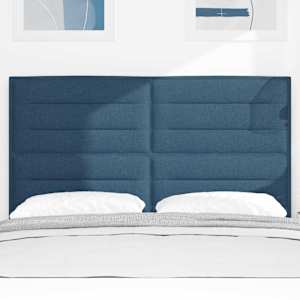 Čelo postele Modrá 160 cm textil - obrázek 3