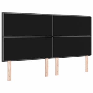 Čelo postele Tmavě šedá 180 cm textil - obrázek 6