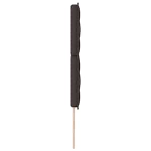 Čelo postele Tmavě hnědá 180 cm textil - obrázek 5