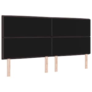 Čelo postele Tmavě hnědá 200 cm textil - obrázek 7