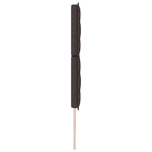 Čelo postele Tmavě hnědá 200 cm textil - obrázek 6