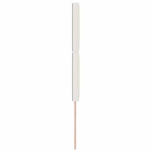Čelo postele Krémová 80 cm Žebrovaná látka - obrázek 5