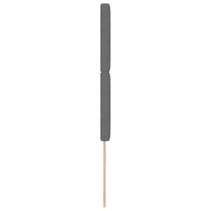 Čelo postele Světle šedá 100 cm Žebrovaná látka - obrázek 5