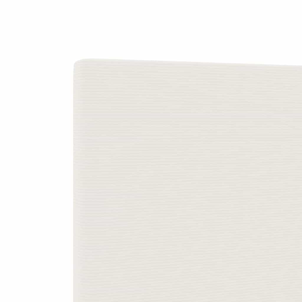 Vzglavje krema 200 cm Žametna tkanina - slika 7