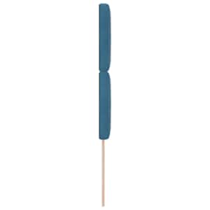 Čelo postele Tmavě modrá 100 cm samet - obrázek 5