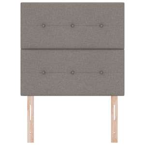 Výškově nastavitelné čelo postele s čelo Taupe 90 cm textil - obrázek 4