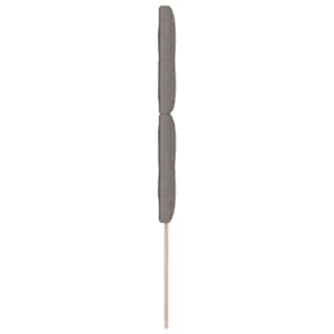 Výškově nastavitelné čelo postele s čelo Taupe 90 cm textil - obrázek 5