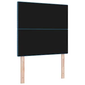 Čelo postele Tmavě modrá 90 cm samet - obrázek 6