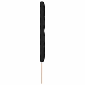 Výškově nastavitelné čelo postele s čelo Černá 180 cm textil - obrázek 5