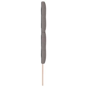 Výškově nastavitelné čelo postele s čelo Taupe 200 cm textil - obrázek 5
