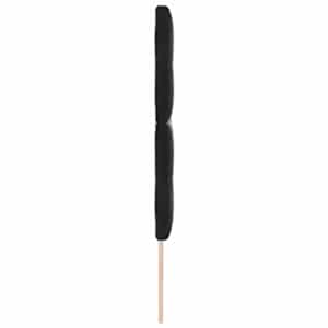 Čelo postele Černý 200 cm samet - obrázek 5