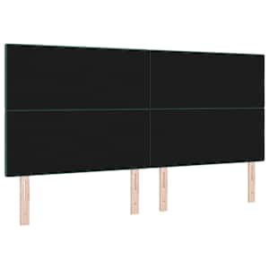 Čelo postele Tmavě zelená 200 cm samet - obrázek 6