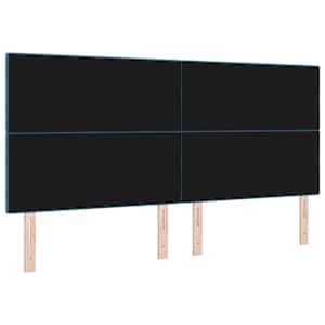 Čelo postele Tmavě modrá 200 cm samet - obrázek 6