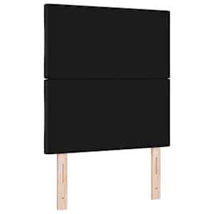 Čelo postele Černý 80 cm textil - obrázek 6