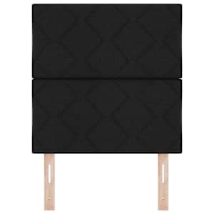Čelo postele Černý 80 cm textil - obrázek 4