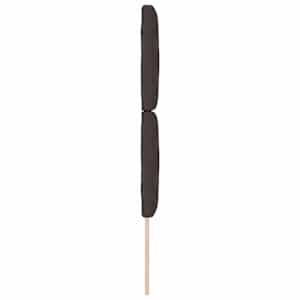 Čelo postele Tmavě hnědá 80 cm textil - obrázek 5
