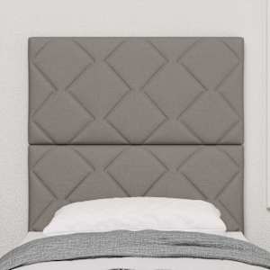 Čelo postele Taupe 80 cm textil - obrázek 3
