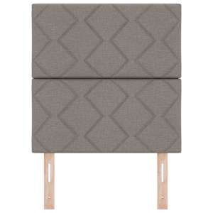 Čelo postele Taupe 80 cm textil - obrázek 4