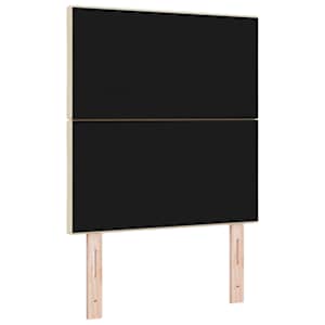 Čelo postele Krémová 80 cm textil - obrázek 6