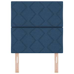 Čelo postele Modrá 80 cm textil - obrázek 4