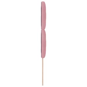Čelo postele Růžová 90 cm samet - obrázek 5
