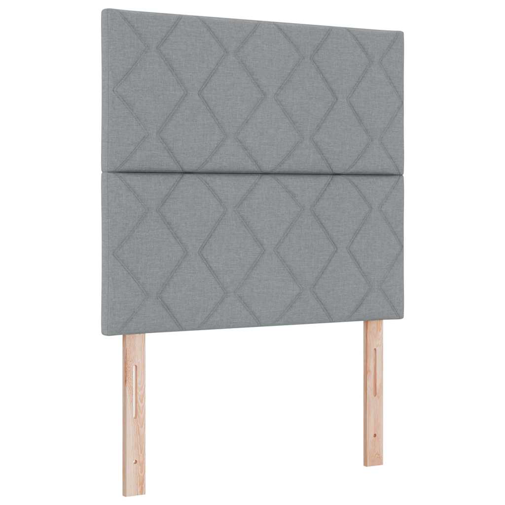Pääty Timanttilevyt Design Vaaleanharmaa 100 cm Kangas