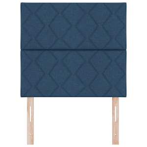 Čelo postele Modrá 100 cm textil - obrázek 4