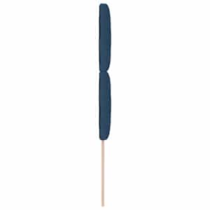 Čelo postele Modrá 100 cm textil - obrázek 5