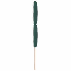 Čelo postele Tmavě zelená 100 cm samet - obrázek 5