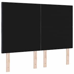 Čelo postele Tmavě šedá 144 cm samet - obrázek 6