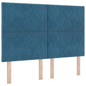 vidaXL Peats Tumesinine 144 cm Samet