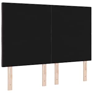 Čelo postele Tmavě hnědá 160 cm textil - obrázek 6