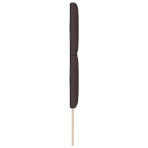 Čelo postele Tmavě hnědá 160 cm textil - obrázek 5