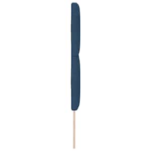 Čelo postele Modrá 160 cm textil - obrázek 5