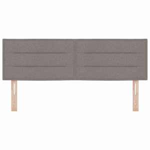 LED hlavová deska s LED pásky s čelo Taupe 160 cm textil - obrázek 5