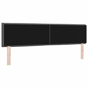 LED hlavová deska s LED pásky s čelo Tmavě šedá 180 cm textil - obrázek 7