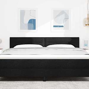 LED hlavová deska s LED pásky s čelo Černý 180 cm textil - obrázek 3
