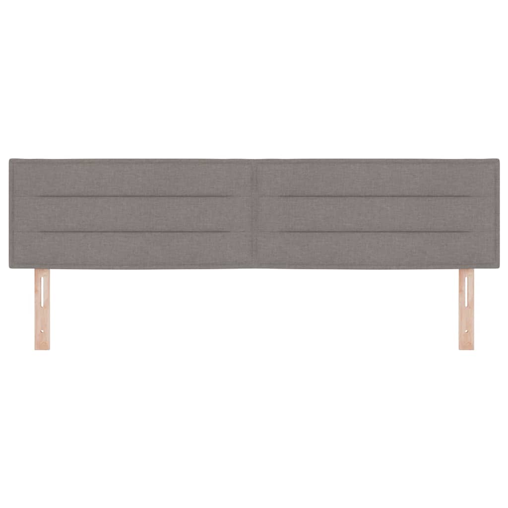 LED hlavová deska s LED pásky s čelo Taupe 180 cm textil - obrázek 5
