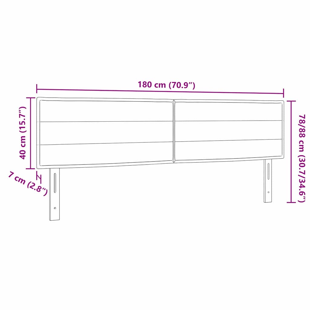 LED hlavová deska s LED pásky s čelo Taupe 180 cm textil - obrázek 10